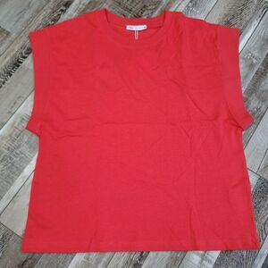 New Zara Red Sleeveless Top size Medium